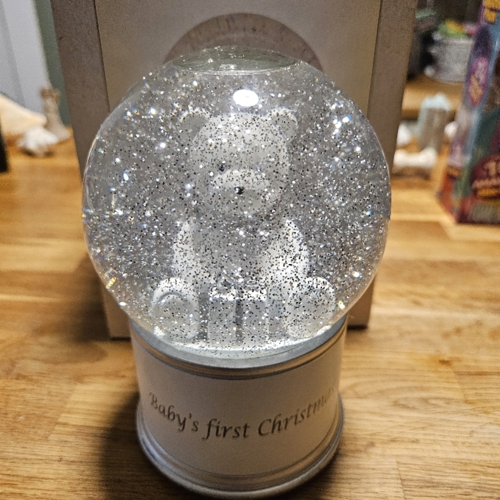 Baby's First Christmas Snow Globe
